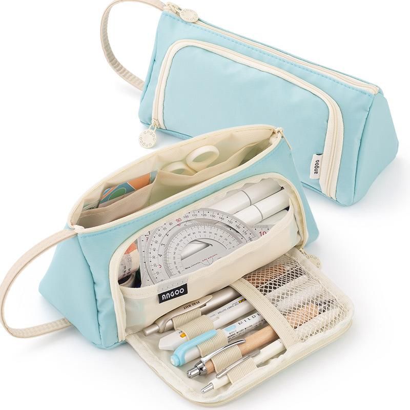 Large Capacity Pencil Case Kawaii School Pen Case Supplies Pencil Storage Bag Students Pencil Cases Big Pen Box Pouch Stationery