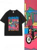 OASIS, A British Rock Streetwear Brand, Offers Pure Cotton T-shirts That Are Artistic High Street Unique for Men Women In Summer