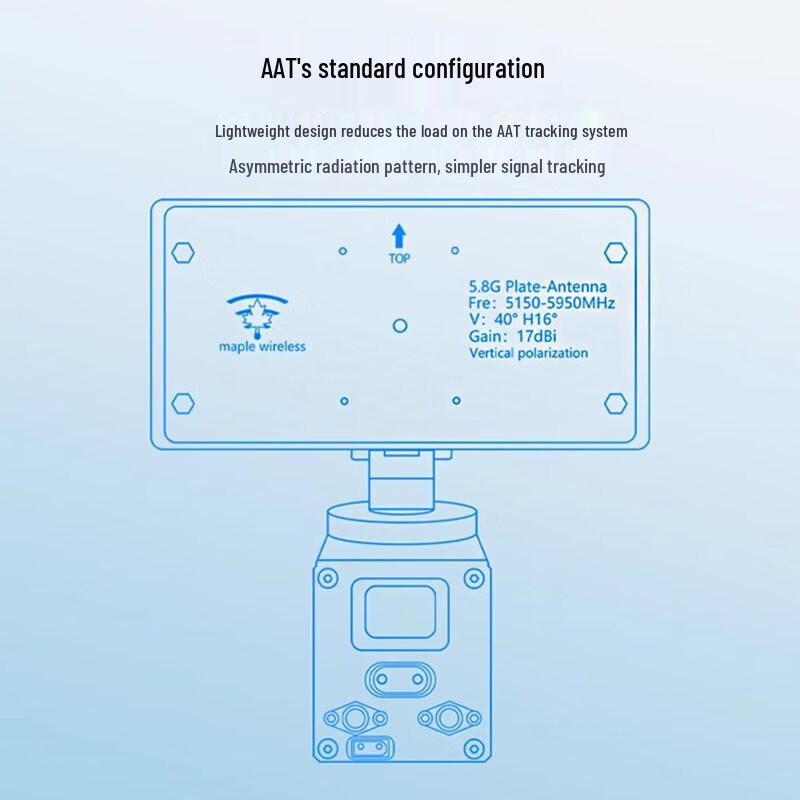 Xin Yuan Tuo 5.8G 17dBiAAT Automatic Tracking FPV Antenna