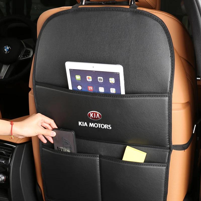Car Anti-Dirt Pad Auto Seat Covers Back Protector Pads For KIA EV6 Sorento Niro Stinger Ceed Carnival K5 K9 Soul Cadenza Sportag Tkjzm00