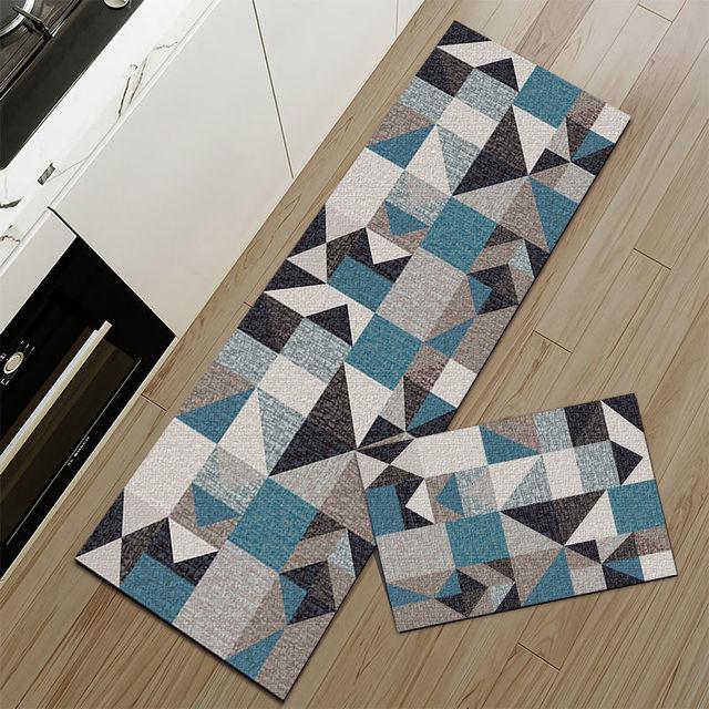 Cooking Space Mat Bathroom Washable Design Entrance Doormat Hallway Balcony Anti -Slip Carpet Home Floor Decorative Bedroom Living Room Bedside Rug