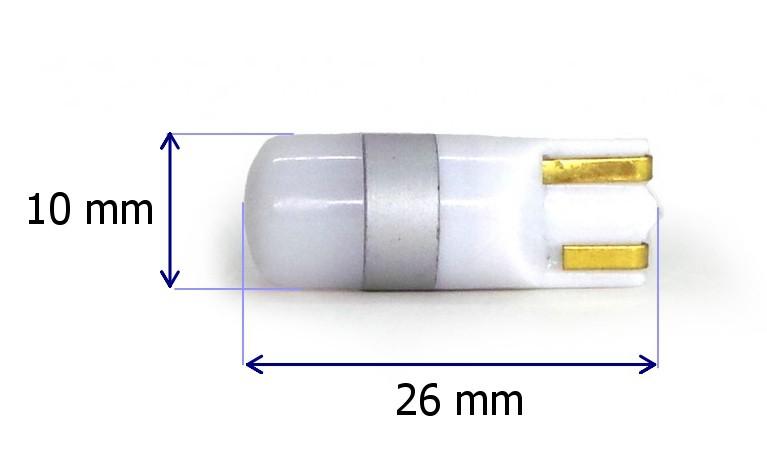 6 Stück LED-Lampe T10, W5W 12V CANBUS 190lm Gelb Off-Road