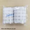 White Velcro Hook & Loop Quiet Book Toy - Early Education Double-Sided Sticker