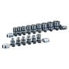 Kyoto Tool Nepros Socket Set Set (KTC) NTB315BA, 9.5mm Drive, 15-Piece