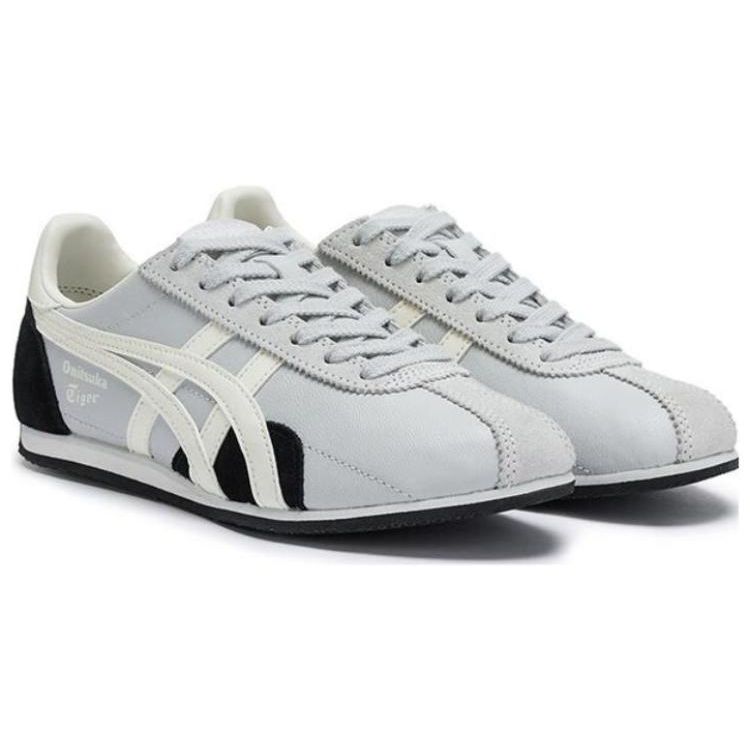 ONITSUKA TIGER Runspark Piele Sintetică Confortabil Vârf Rotund Absorbție Șoc Rezistent la Uzură Top Jos Pantofi Casual Unisex 1183B480-022