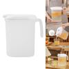 1pcs 1.8Litre Plastic Jug With Handle Lid Beverage Kettle Lid Juice Tea Cold Pitchers Carafe Jug Summer Fridge Cold Water Pot
