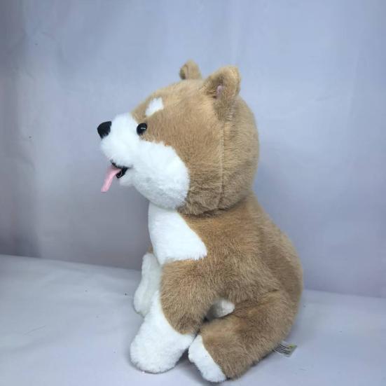 Shiba Dog Stuffed Animal Soft Dog Plush Toy Cute Shiba Cuddly Plush Toy Gift for Kids Dog Lovers Bedroom Decor