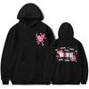 Pánské a dámské mikiny s kapucí Stray Kids Kpop Streetwear Harajuku Casual Tisknuté mikiny s kapucí