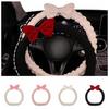 Anti-slip Car Steering Wheel Cover Inner Ring Steering Wheel Sleeve Women