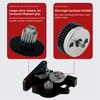 HGX LITE Extruder Dual Gear Extruder Hard Steel Reduction Gear High Speed Motor 3D Printer Parts for CR10 CR 10S Ender3 V2 VORON