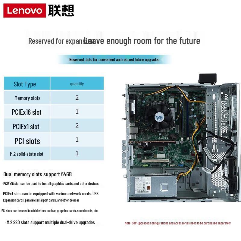 Lenovo ThinkCentre QiTian M428 Desktop PC (CN Version)