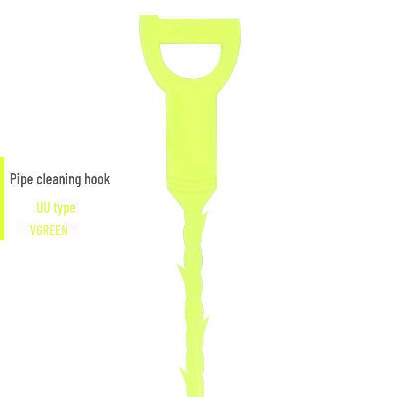 Household Sink & Bathroom Hair Dredging Tool: Sewer Cleaning Hook & Brush