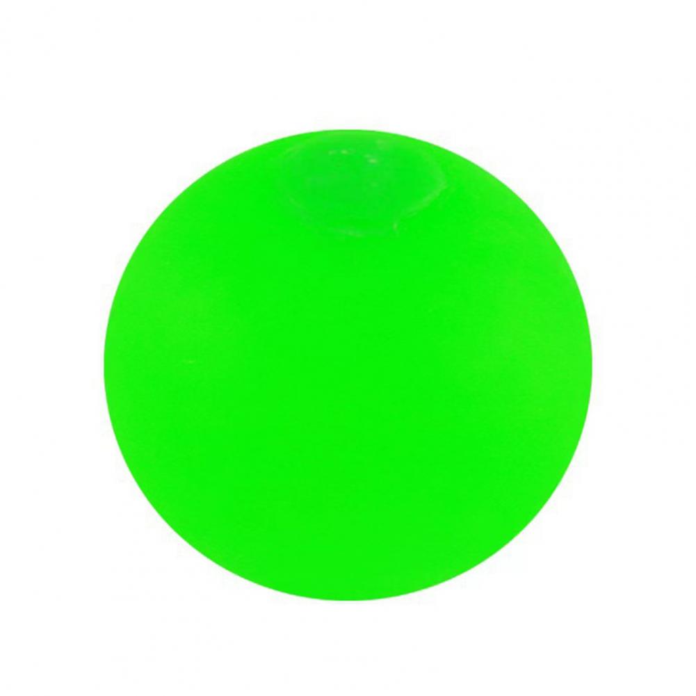 Anti-Stress Cute Ball Frosted Transparent Stress Easing Flexible Funny Decompression Vent Bouncy Ball Toy For Kids Adults Children's Birthday Gift