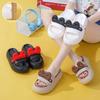 Beach Sandals Home Slippers for Women Cute Indoor Outdoor Non-Slip Summer Platform Slides Slippers Thick Sole