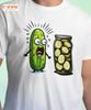 Funny Pickle Cucumber T-Shirt – Cartoon Humor Tee