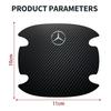 BLZ3   4Pcs Car Door Bowl Anti-scratch Sticker Handle Protection Sticker For Mercedes Benz B/C/E/S Class A Class C200L GLC GLE CLA