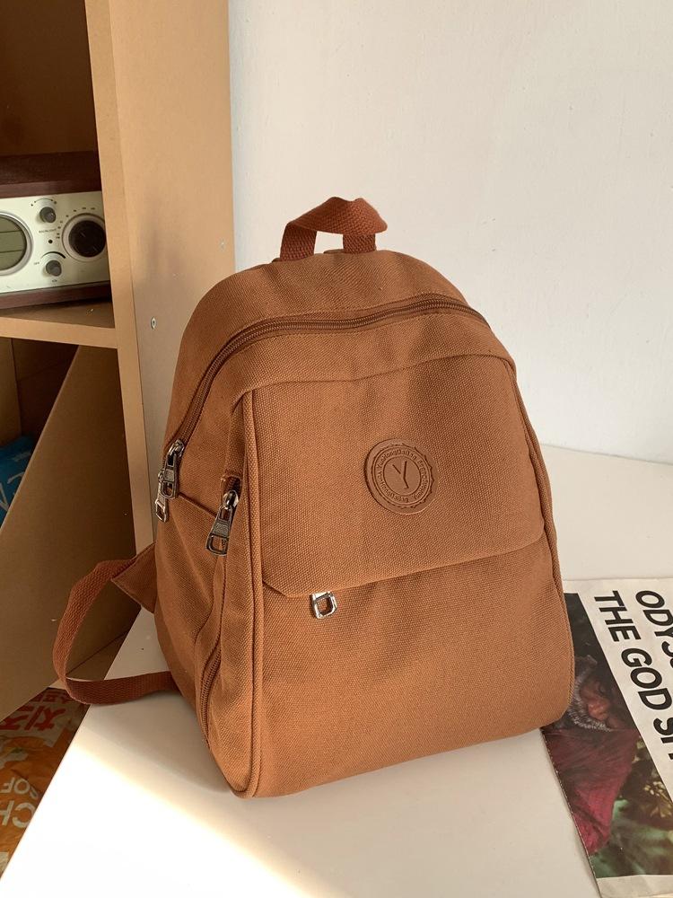 Schoolbag Japanese Style INS Simple and Versatile Backpack, New School Bag Lightweight and Stylish Mini Niche Backpack for Girls