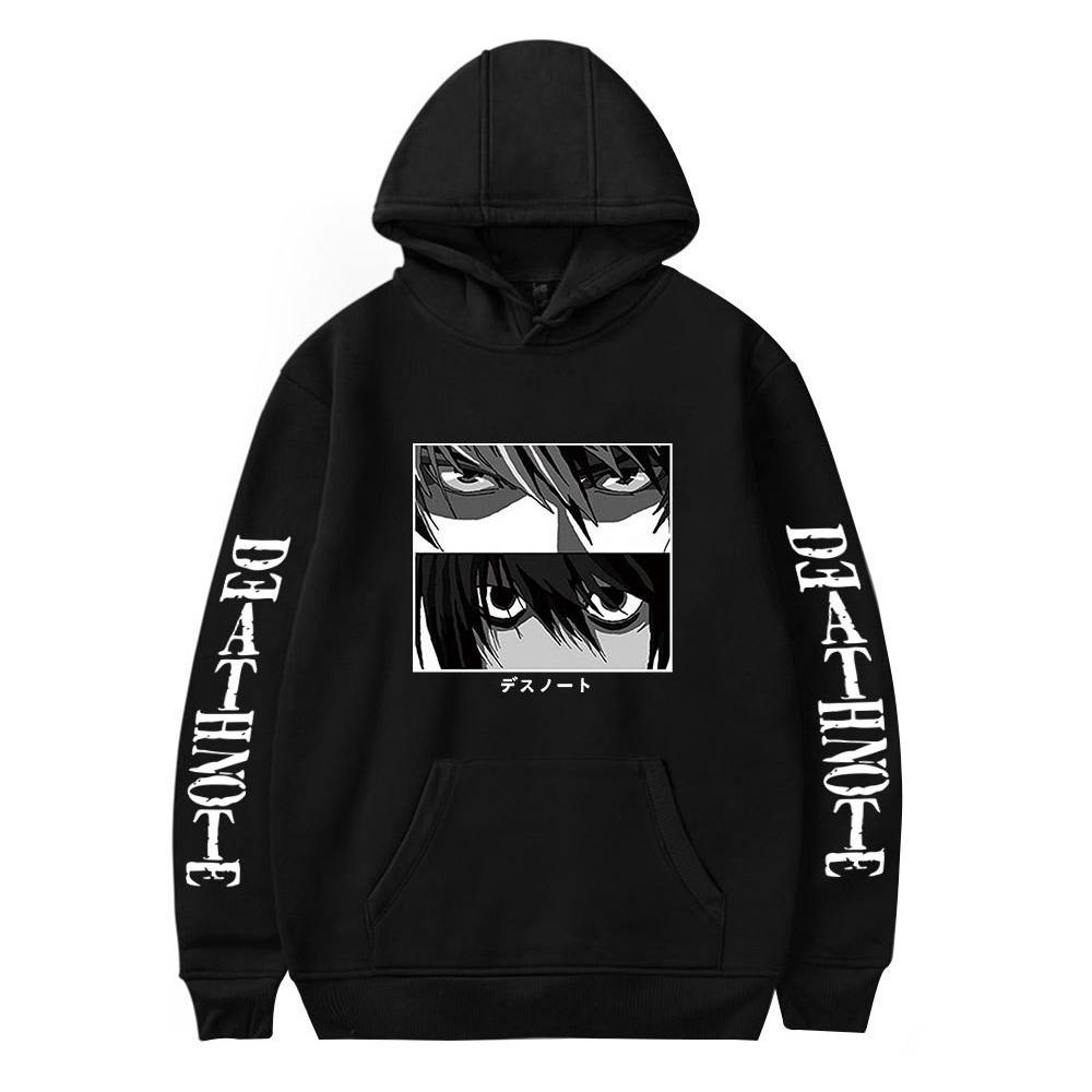 Bluza z kapturem Wiosna i Jesień Nowy Sweter Periferyjny Luźny Casualowy Sweter Anime Męski z Kapturem