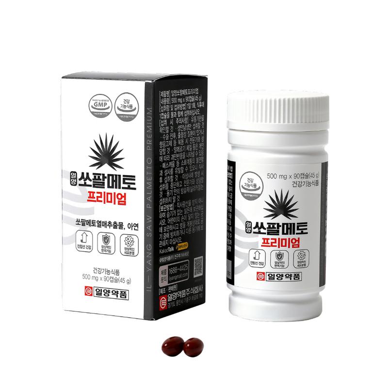 Ilyang Pharmaceutical Saw Palmetto Premium, 90 comprimés, 1 unité