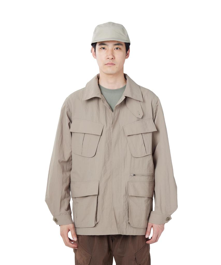 Snow Peak Nylon Washer Jacket Outerwear Jacket GREIGE L JK-26SU006 Men's Women's