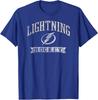 Tampa Bay Lightning Vintage Hockey Royal Officially Licensed T-Shirt