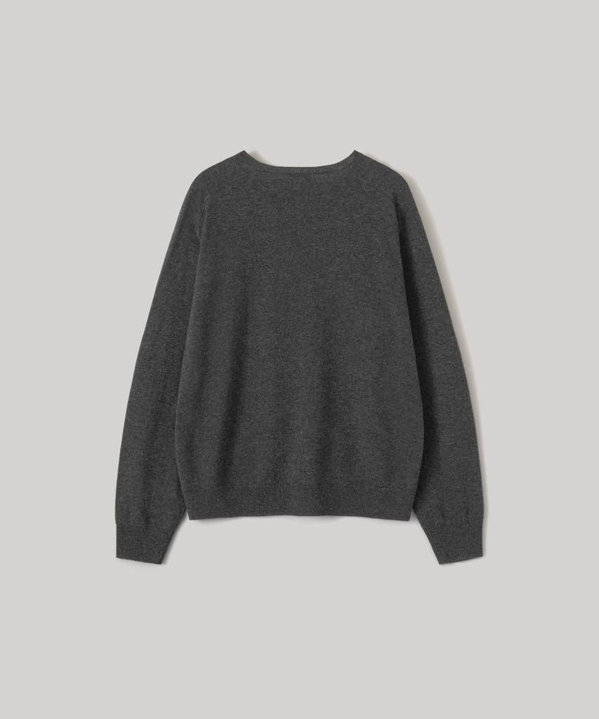 ANOTHER OFFICE Ensemble Cashmere Knit (Charcoal)