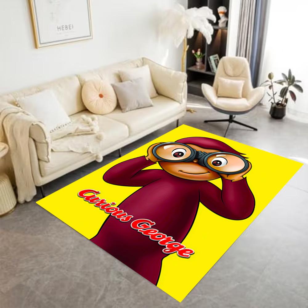 Bluiey Adventure Time Carpet Perfect for Dormitory Game Room Dining Room Foyer Antislip Carpet Office Home Decor Best for Christmas