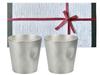 [Nousaku Red Cotton Ribbon and Washi Paper Wrapping] NOUSAKU NAJIMI Tumbler 2-Piece Set (adpter Deux)