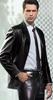 Leather Handmade Formal Business New Black Men Blazer Stylish Genuine Lambskin