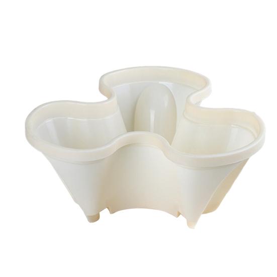 Flower Pot Non-slip Wide Application Plastic Sturdy Vertical Assorted Planter Household Supplies