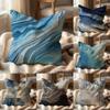 Abstract Texture Cushion Cover MultiScene Pillow Cover for Home  Car  Reversible Soft  Durable for Daily Use