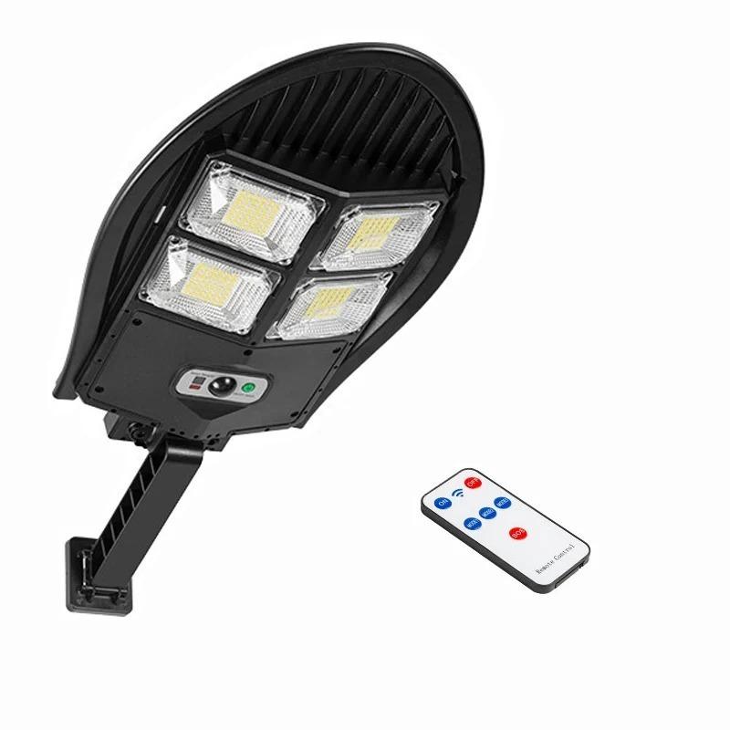 3000LM Upgraded LED Solar Street Light Outdoor Waterproof LED for Garden Wall Adjustable Angle Solar Lamp Built-in