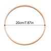 Cross Embroidery Shed Round Bamboo Circle Bamboo 10-30cm Flower Wreath Ring Hanging Bamboo Hoop Frame Garden