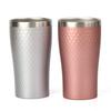 Marusan Kondo Thermo Tumbler Pair Vacuum Insulated Double Wall Stainless Steel Diana Silver Pink 370ml Gift Set 05677 &