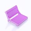 Plastic Tray Rack 20*15cm Practical Tableware Shelf Save Space Drain Racks 1Set Kitchen Supplies