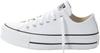 Sneakers Chuck Taylor All Star Lift Clean Leather Ox W White/black/white