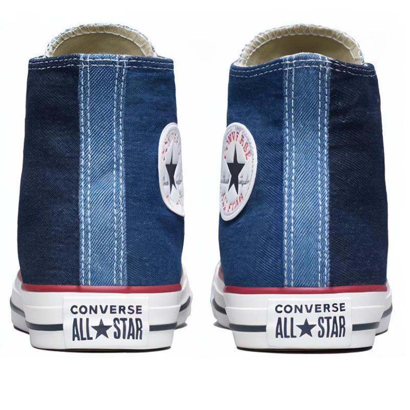 Converse All Star Comfortable and Versatile High-Top Canvas Unisex Dark Blue