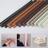 1PC 2m/78.74inch 3D PVC Ceiling Decorative Soft Line Self-Adhesive Baseboard Background Wall Molding Wallpaper Sticker Interior
