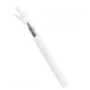 1pc Stainless Steel Rod Finger Design Teaching Stick Teaching Pointer Telescopic Classroom Finger Pointer Teachers Supplies