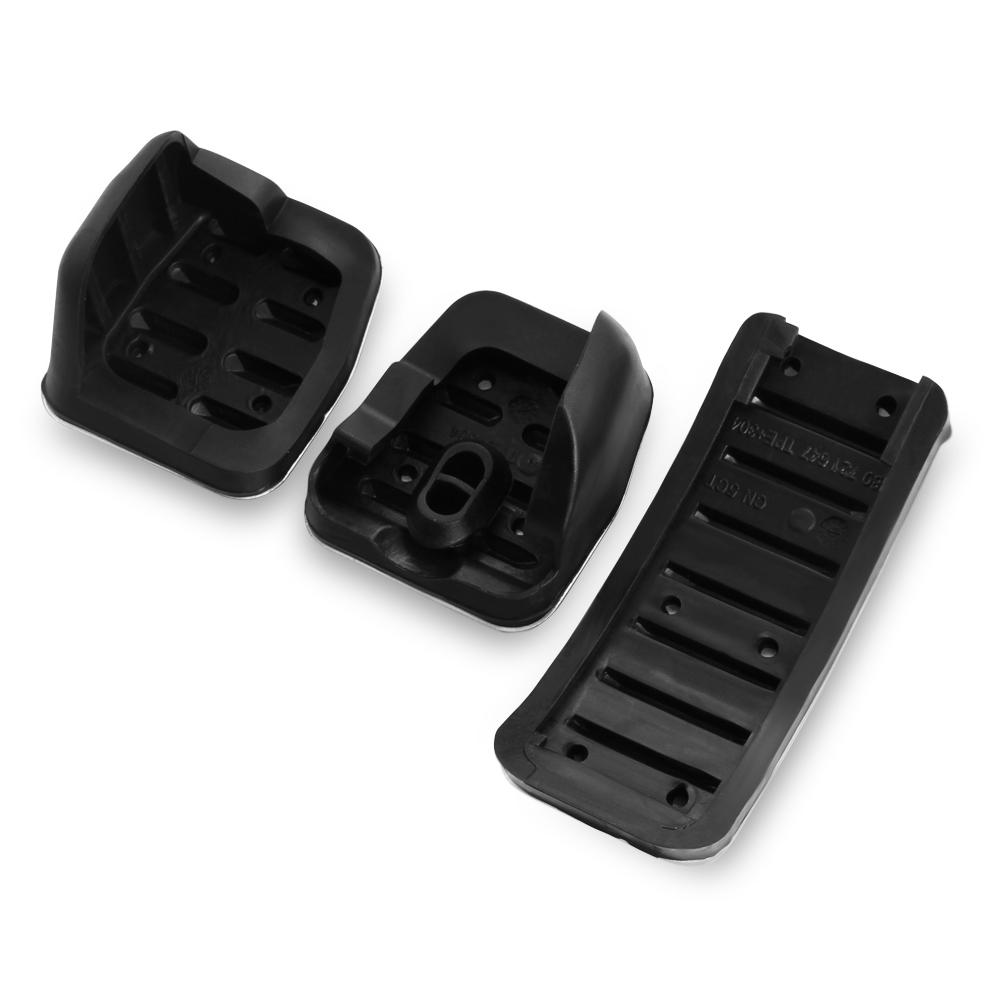 Stainless Steel Car Gas Brake Pedals MT/AT Pedal Cover for Seat Ibiza 6K 6L 6J Skoda Fabia VW Polo 9N 6R Bora Golf MK4 IV