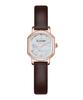 Beullangsieleu Ciel Classic Bw20925L-Rmbr Square Leather Women'S Watch