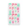 24PCS Acrylic Stick On Nails Nails Art Reusable Fake Nails False Nail Tips Full Cover Press on Nails