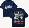 West Coast Choppers Gift T-shirt Men Women Harajuku Oversized Unisex Short Sleeve Streetwear High Quality Couples Hot Product Comfortable