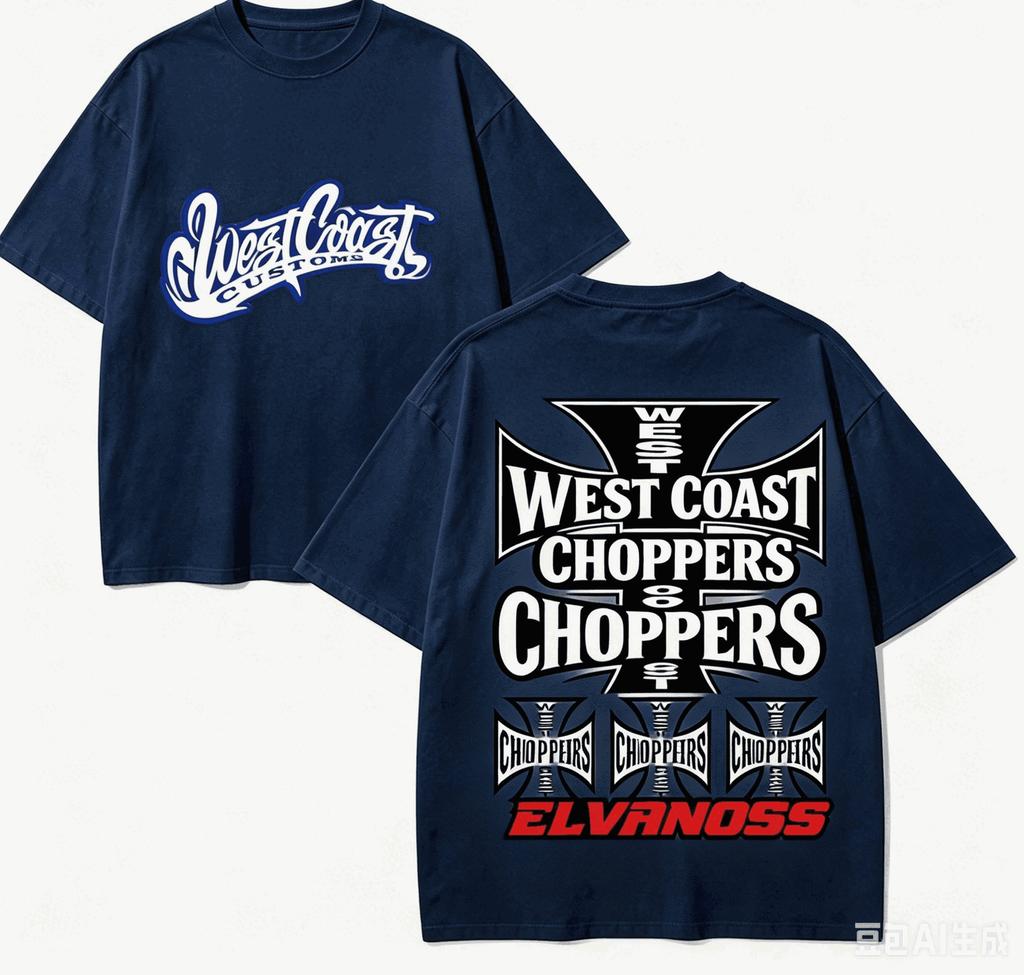 West Coast Choppers Gift T-shirt Men Women Harajuku Oversized Unisex Short Sleeve Streetwear High Quality Couples Hot Product Comfortable