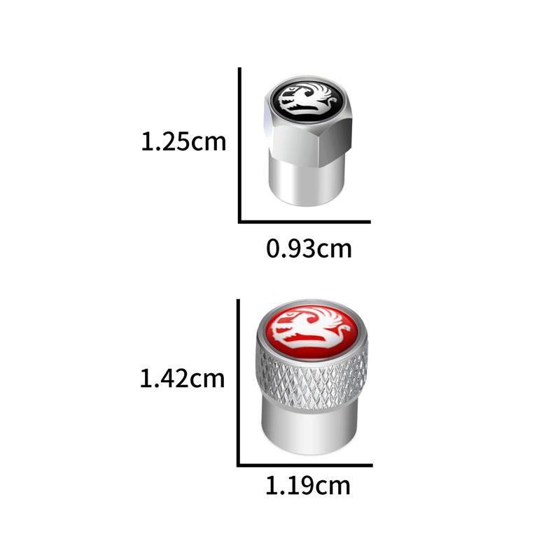 4pcs/set Car c59 Wheel Tire Valve Caps Tyre Stem Covers Accessories For Vauxhall Corsa Insignia Astra G Antara Meriva Zafira