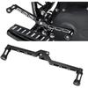 DreamSeek Heel Toe Gear Shift Lever + Shift Peg for Harley FL Softail/Touring, Road King, Street Glide/Tri Glide Trikes - Shifter Lever (Black)