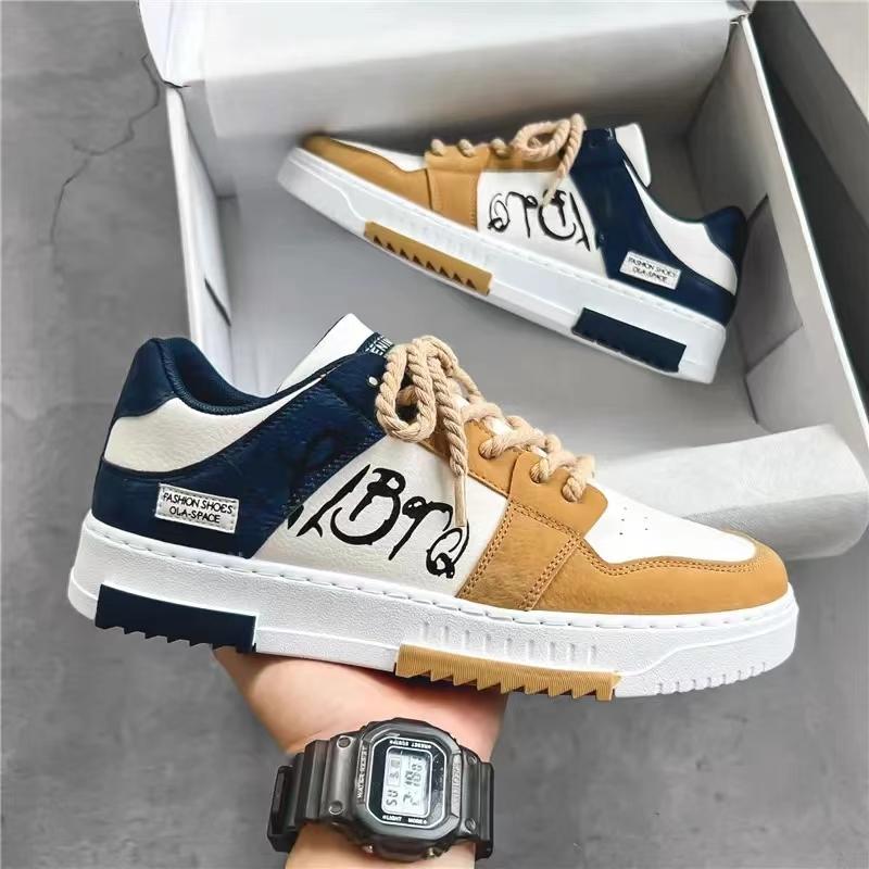 Fashion Men's Sneakers Casual Skate Shoe Outdoor Anti Slip Training Shoes for Men Light Walking Shoes Vulcanized Shoes Zapatillas Hombre