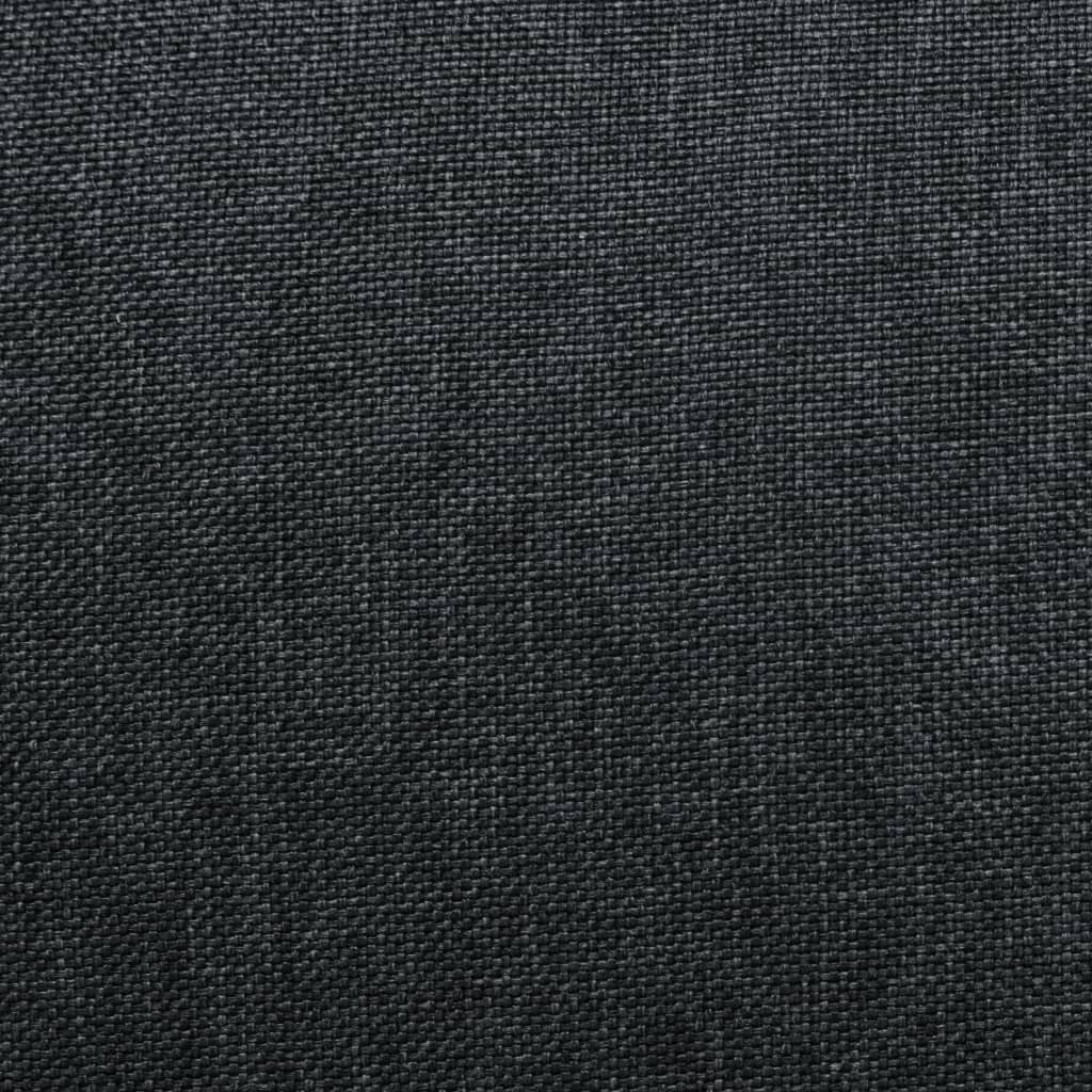 Massage Recliner with Rising Function Dark Grey Fabric