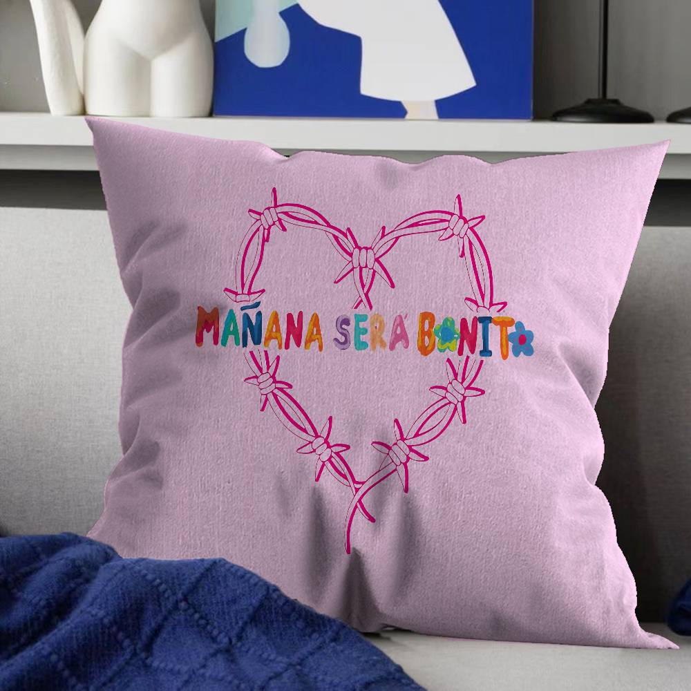 Karol G Female Singer Pillowcases Home Bedding Decorative Pillow Cover Wedding Super Soft Pillow Case