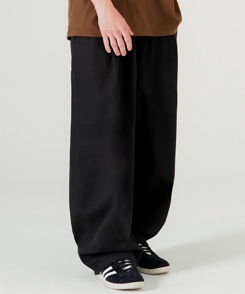 WV PROJECT Washed Cotton Balloon Pants Black Hslp7796